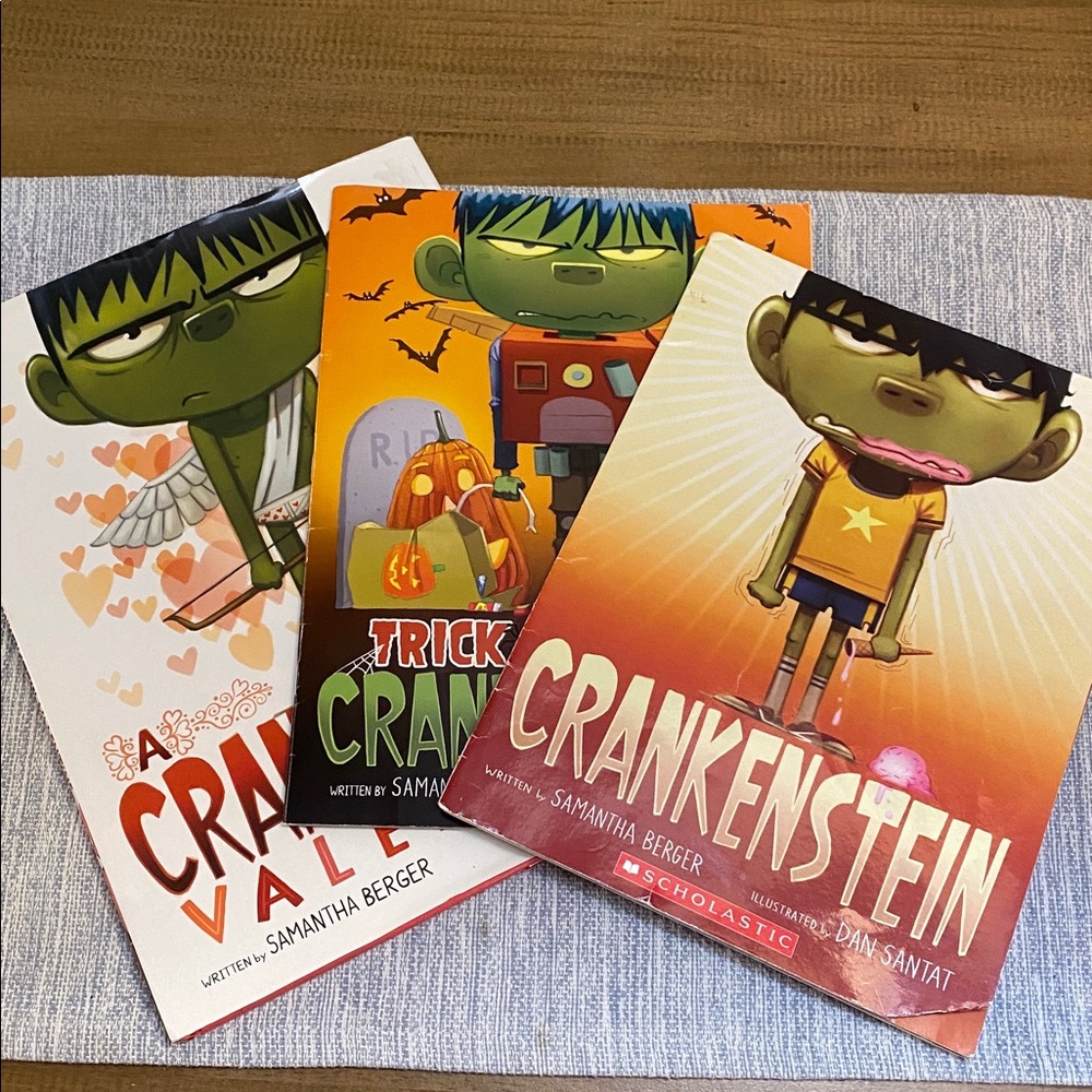 Scholastic Crankenstein Book Trio